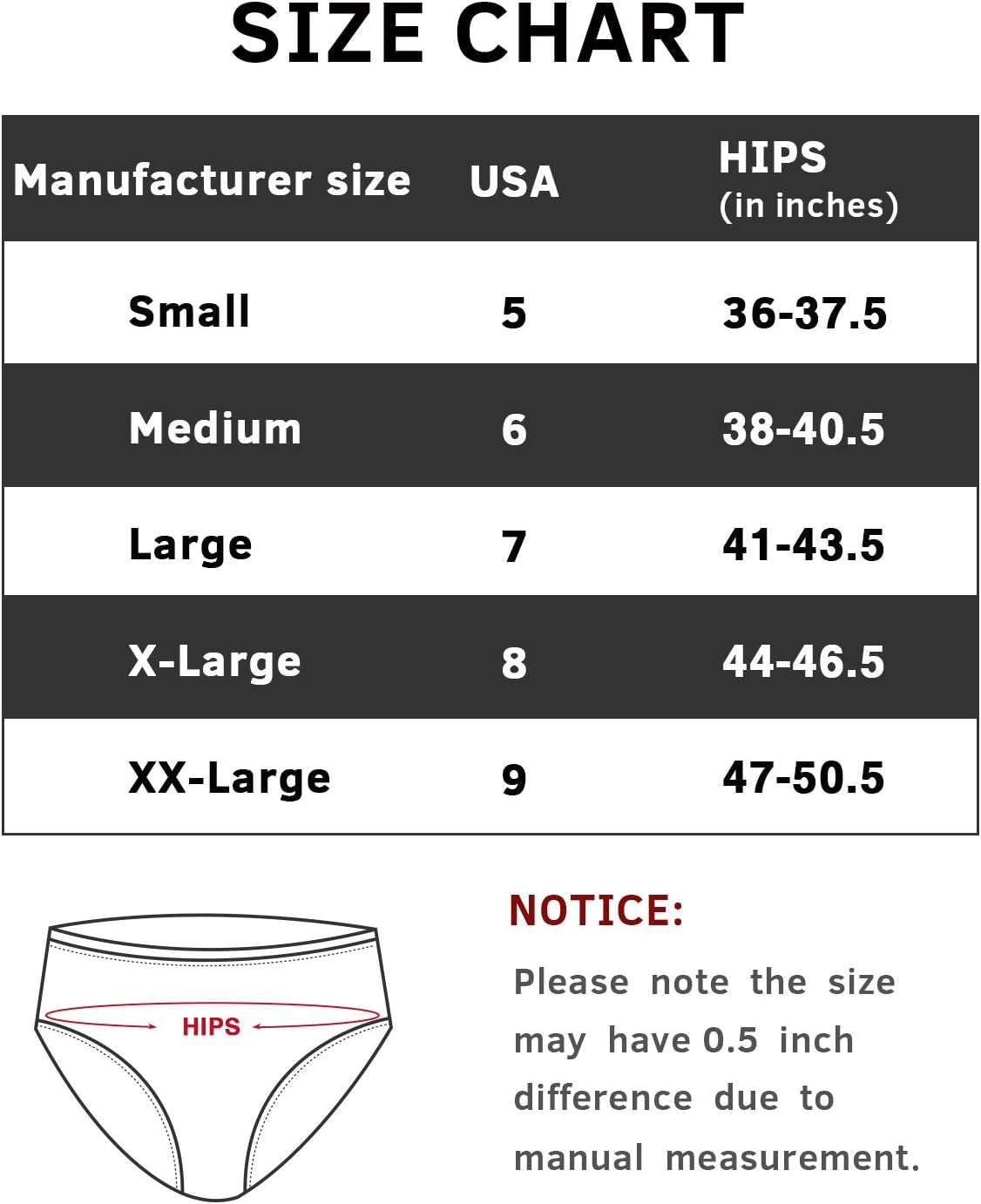 Women's High Waist Cotton Briefs