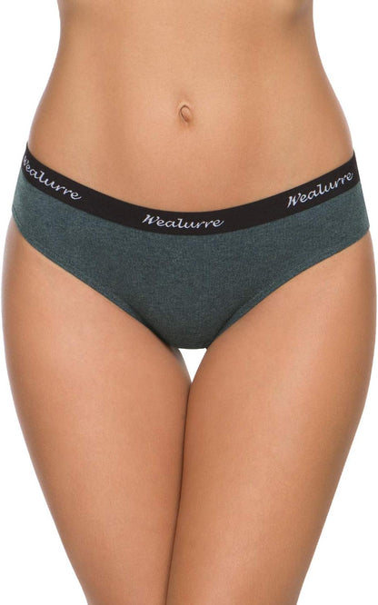 Women's High Waist Cotton Briefs