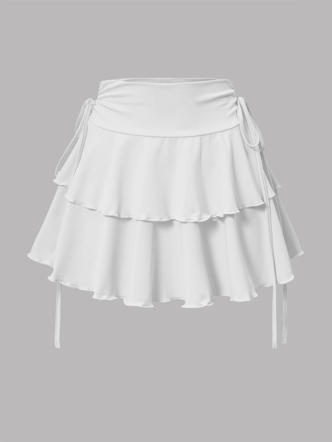 Women's Summer Solid Color High Waist Slim Fit Elastic Waist Short Skirt - Versatile Outdoor Fashion, In Stock