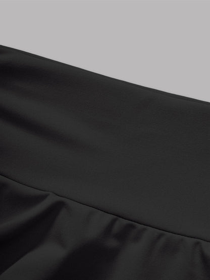 Women's Summer Solid Color High Waist Slim Fit Elastic Waist Short Skirt - Versatile Outdoor Fashion, In Stock