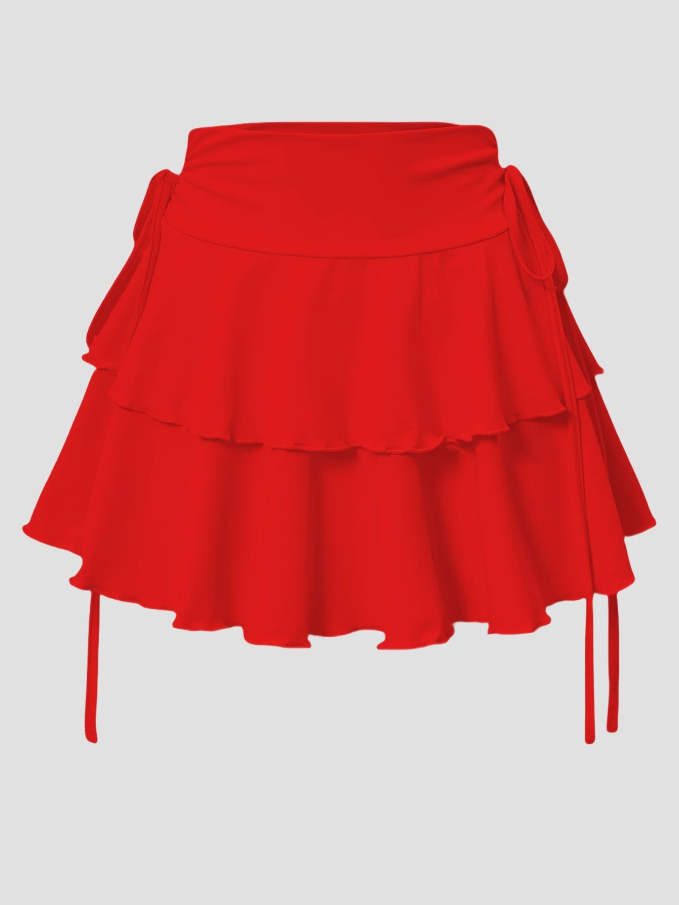 Women's Summer Solid Color High Waist Slim Fit Elastic Waist Short Skirt - Versatile Outdoor Fashion, In Stock