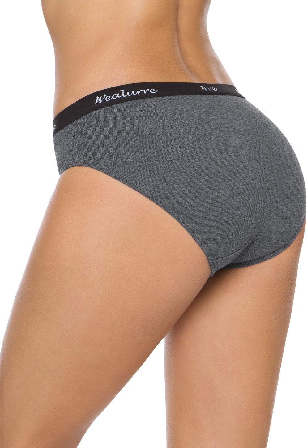 Women's High Waist Cotton Briefs